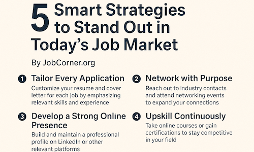 5 Smart Strategies to Stand Out in Today’s Job Market